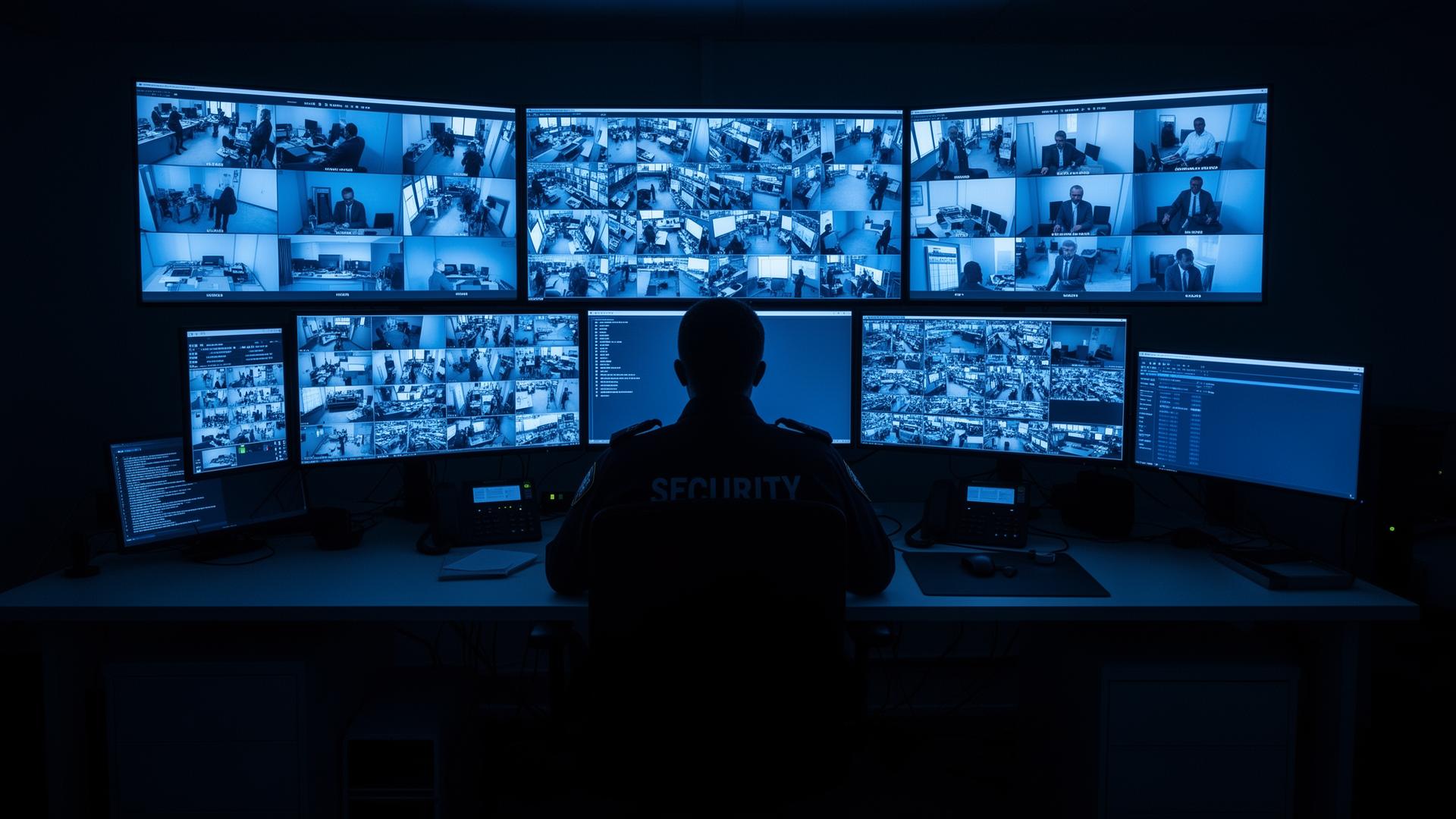 Security monitoring control room